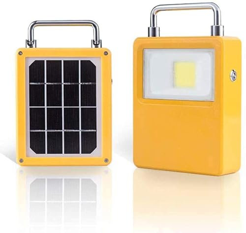 Lampe De Travail Portable À LED 20 W, Projecteur Solaire À LED Rechargeable, Étanche IP65, Lampe De Camping Extérieure avec Port USB, Banque d'alimentation 12 000 MAh, 3 Niveaux De Luminosité