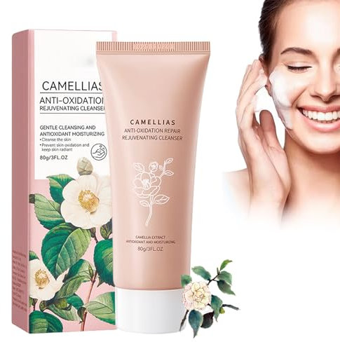 Nettoyant visage, Nettoyant Purifiant, Gel Nettoyant Éclat, Cleanser Éclaircissant, Avancé Crème Nettoyante Hydratante Visage, Nettoyant pour le Visage