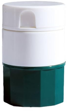 Cortador De Pastillas, Trituradora Divisora de Tabletas 4 En 1, Pastillero Portátil Pequeño, Organizador De Pastillas, Vaso Para Beber, Multifuncional Pastillero Cortador Y Triturador De Pastillas
