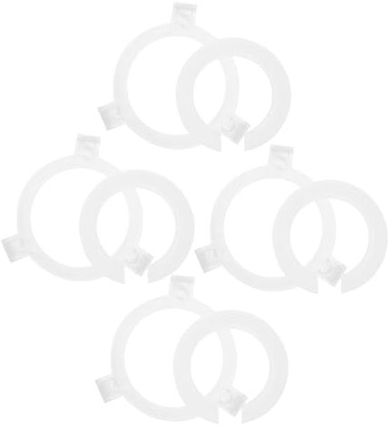 Uonlytech 10stücke Teiliges Lampenschirm Adapterringe Zu Reduzier- Langlebigem Einfache Installation Für Vielseitige Lichtlösungen