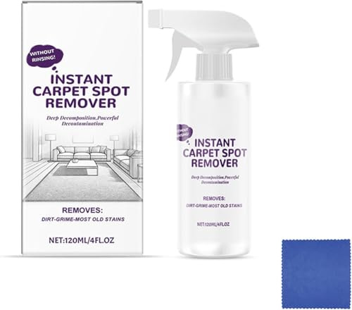 2025 Nuovo detergente multiuso ad asciugatura rapida per tappeti, rimozione istantanea delle macchie del tappeto, potente detergente per tappeti, pulizia profonda delle macchie ostinate (1)