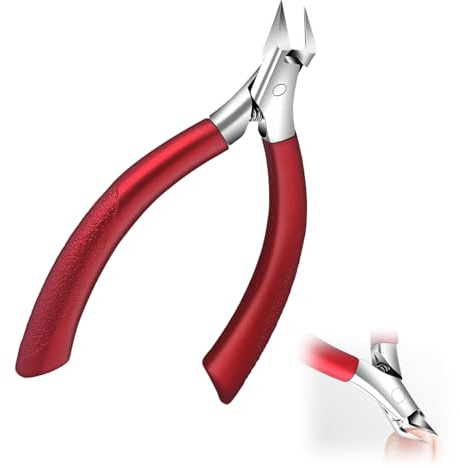 leruiyezs Tronchesino Unghie Piedi Professionale Con Lama Dritta In Acciaio Inox Tagliaunghie Piedi Per Unghie Incarnite E Spesse Tronchese Unghie Per Anziani Donne Uomini Cura Podologica