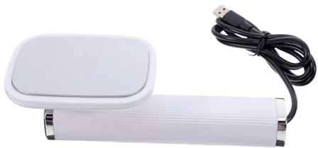 Healifty Tragbares Kleiner Bügeleisen mit USB Anschluss Kompaktes Leichtes Bügeleisen aus Aluminiumlegierung und Kunststoff Schnelles Vorheizen für Zuhause und Geschäftsreisen