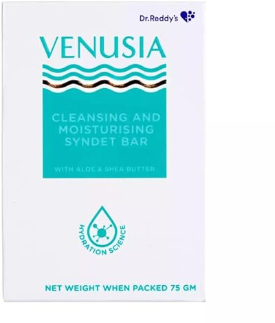Venusia Cleansing & Moisturising Syndet Bar