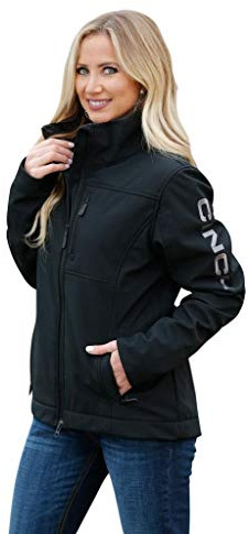 Cinch Women's Concealed Carry Bonded Jacket Black Medium