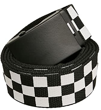 Urban Classics Unisex Adjustable Checker Belt Gürtel, Einheitsgröße