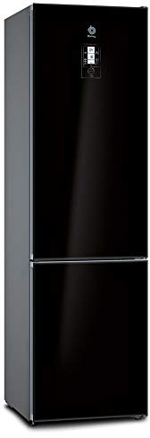 Balay 3KFE768BI - Frigorífico combi No-Frost, Altura 203 cm, capacidad de 279 litros, Color Cristal Negro