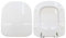 HYDRO HOME Copriwater Compatibile DOLOMITE GEMMA 2, Tavoletta Wc In Legno Rivestito In Poliestere, Resistente, Asse Wc Colore Bianco MADE IN ITALY