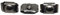 Lot de 3 connecteurs d'angle, panneaux grillagés, liaison de clôture de qualité supérieure en acier inoxydable, connecteur à double fil, fixation pour différentes clôtures