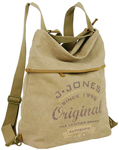 J JONES JENNIFER JONES Bolso bandolera de lona para mujer