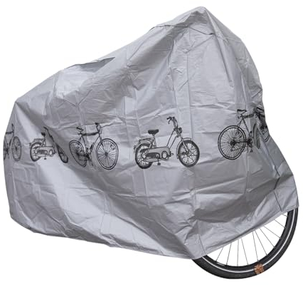 2x Fahrradgarage Abdeckplane Fahrradhaube Wasserdicht Wetterfest