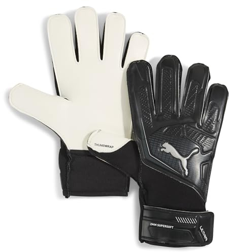 PUMA Guanti da portiere ULTRA PLAY RC 6 Black Silver Metallic