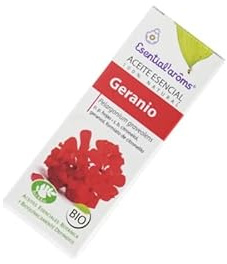 INCIENSOSHOP (Envío NO Incluido) - Esencia Geranio Orgánica Aceite Esencial de Esential Aroms 10ml