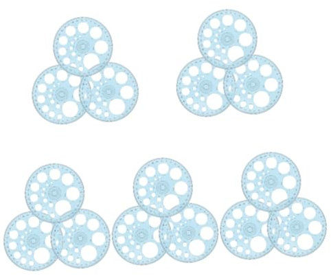 SEWACC 15piezas Transportador De Brazo Oscilante Para Medición Geométrica y Dibujo Escuelas y