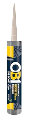 OB1 Sandstone Multi-Surface Construction Sealant & Adhesive, 290ml 2in1 formula