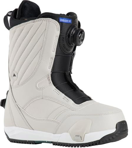 Burton Limelight Step on Gray Cloud - Botas de snowboard para mujer, talla 41, color gris
