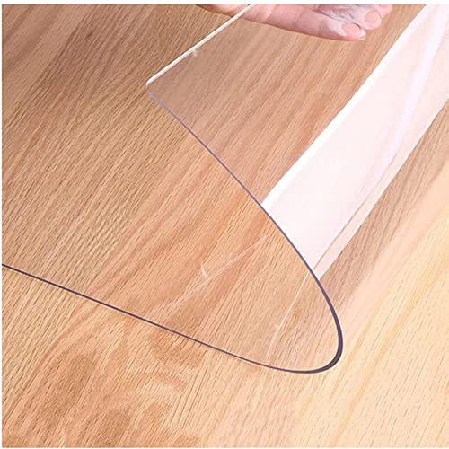Protezione per moquette in PVC per pavimenti in legno duro, extra lungo, tappeto per interni ed esterni, spessore 1,5 mm, taglio per adattarsi a larghezza 125/135/145/155 cm