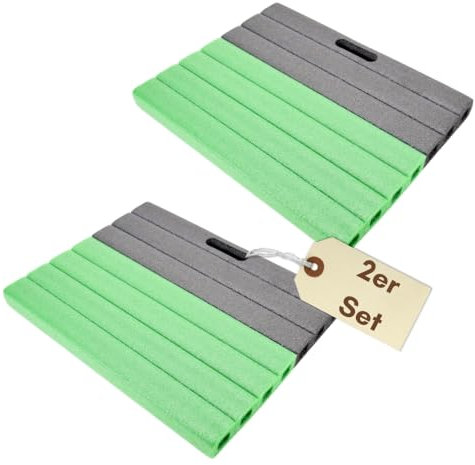 2er Set Kniekissen Garten Kniematte Gartenarbeit Knieschützer Schutz Kniekissen Matte Sitzkissen Kniepolster Mehrzweck Knieschoner Arbeiten 40x30