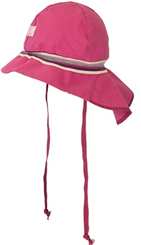 PICKAPOOH Kinder Feuerwehr Strick Hut, rosé, 54