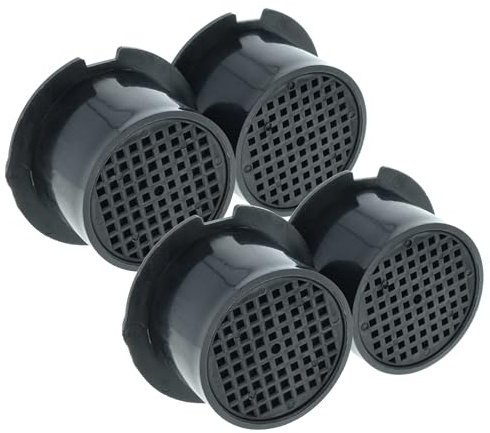 vhbw 4x filtro compatibile con Liebherr WTr 3253, WTr 4126, WTr 3206, WTpes 5972, WTr 4177, WTr 4127, WTr 4176 frigorifero - Filtro ai carboni attivi