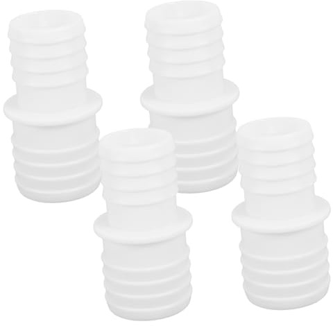 PEPLAYTAL 4 Stück Teiliges Waschmaschinen Ablaufschlauch Verlängerungsset Universeller Abfluss Adapter Langlebiger Wasser Schlauch Verbinder für Waschmaschinen und Spülmaschinen Einfache
