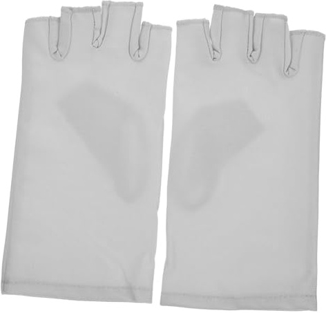 TOGEVAL Guantes Protección Uv Para Manicura Cubremanos De Dedo Guantes Protectores Para Uso Profesional De Manicura