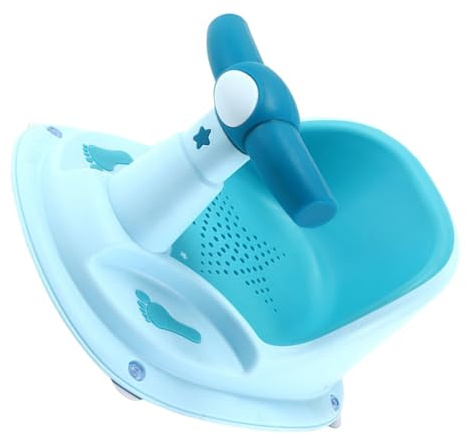 Babysitz für Badewanne Babybadewannensitz aus Pp und Tpe | Sitz Badestuhl für Kleinkinder, Badewannensitz für Wohnung, Praktische Aufbewahrung
