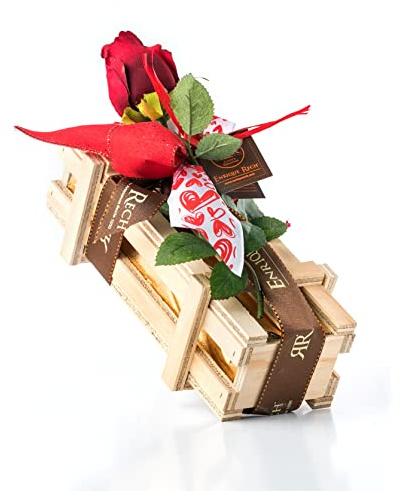 Pack de Bombones Enrique Rech - Regalos Originales con Dulces y Chocolates - Caja de Dulces para San Valentin, Cumpleaños, Dia del Padre o la Madre, Enamorados - Cesta Regalo para Mujer (500g)