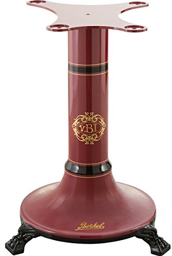 Berkel - Pedestal para Rebanadora Manual Mod. B3, TRIBUTE, B114 - Rojo con Decoraciones Doradas - Nuevo Modelo 2018