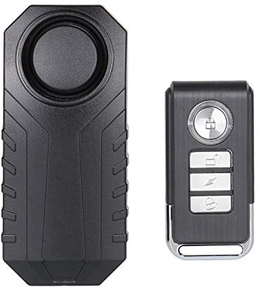 Lancoon Allarme Bici Antifurto Per Moto Veicoli Auto Moto Con Telecomando, 113 dB Super Loud (Confezione Da 1)