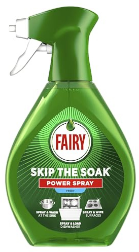 Fairy Skip the Soak Dish Power Spray Fresh 650ML