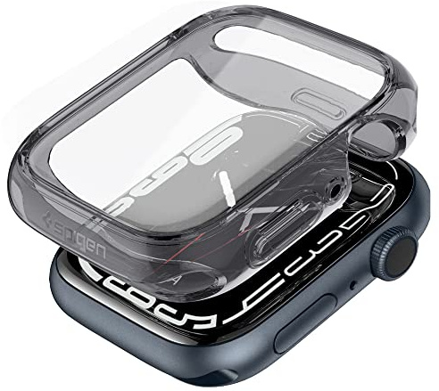 Spigen Cover Ultra Hybrid Compatibile con Apple Watch Series per 9/8/7 (45mm) - Space Crystal