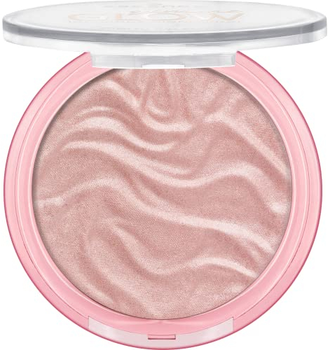 essence gimme GLOW luminous highlighter, Nr. 20, Nude, sofortiges Ergebnis, strahlend, schimmernd, vegan, ölfrei, ohne Parfüm, ohne Alkohol, 1er Pack (9g)