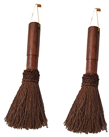 MAGICLULU Coconut Fiber Pot Brush Wood Handle for Kitchen Cleaning Handmade Washing Brush for Home Use