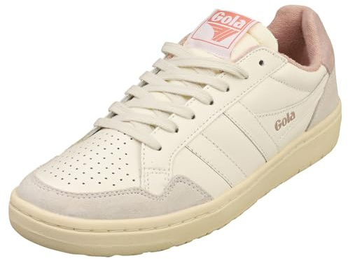 Gola Unisex Eagle Sneaker, Off White/Peony, 41 EU