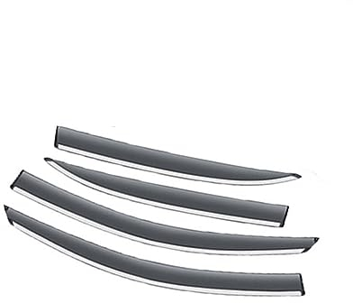 NINOMA Zubehör Seitenfenster Auto Styling Seite Fenster Regen Augenbraue Wachen Windabweiser Trim Für Ford Für Transit Für Tourneo 2009-2014