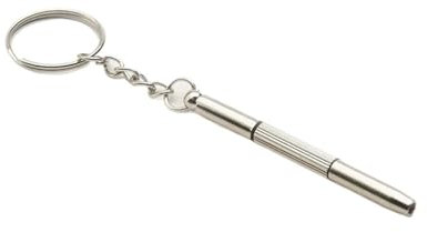 Mini occhiali cacciavite occhiali da sole House Keeping portachiavi anello cacciavite a croce dritto strumento di riparazione dell'orologio del telefono 1/3/5 pezzi(1PC)