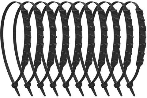 Catene da neve, Catene da neve antiscivolo | Fascette fermacavi antiscivolo 10X | Cinghie per pneumatici invernali, catene di sicurezza per la guida invernale e strade fangose