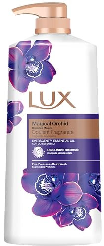 LUX Body Wash, Magical Orchid with Juniper Oil - Gentle & Soothing Skin Care, Nourishing Body Cleanser, Aromatic Bath Soap, Shower Gift for Women - Single pack 1L