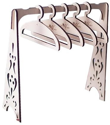 DIYEAH 6pièces Accessoires De Suspension Chic Né Cintres pour Photo Lot de Accessoires De Photographie