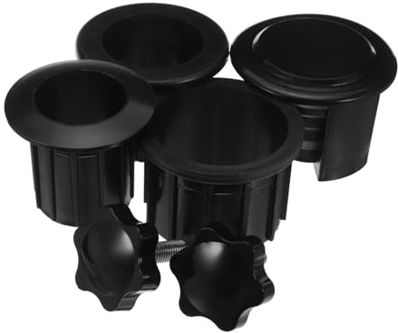 Toddmomy Cache-Pied De Parasol De Rechange pour Support Capuchon De Fixation pour Mât Insert pour Trou De Table Extérieure pour Terrasse Et Jardin