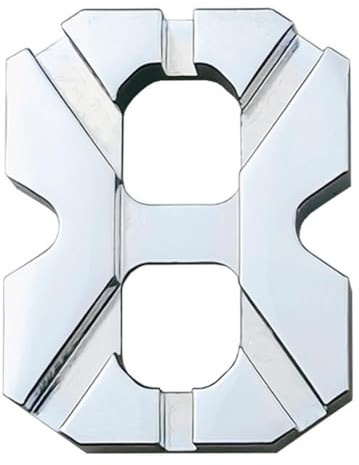 Lawnoval Clé à rayons de vélo en acier trempé pour rayons de 3,2/3,3/3,5/4,0/4,3/4,4 mm, argent