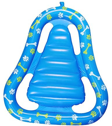 Toyvian Aufblasbare Avocado Schwimmmatte PVC Verdicktes Schwimmbett Für Haustiere Schwimmende Wasserliege Zum Spielen Großer Hunde Im Sommer