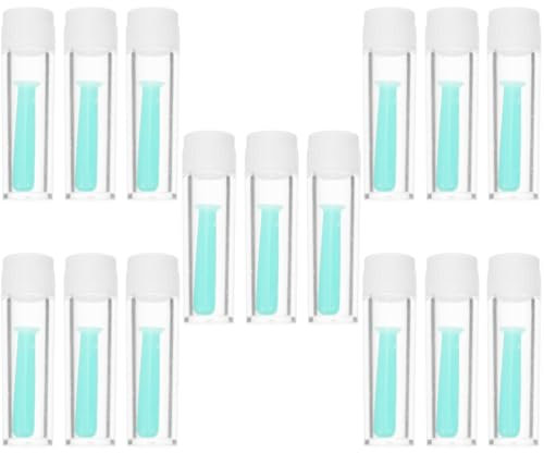 FRCOLOR 15pcs Compact Lens Stick for Contacts Travel Lens Applicator Easy to Carry