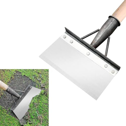 Spade,Multifunctional Garden Shovel Garden Tools Multi-Functional Outdoor Garden Gardening Tools Cleaning Shovel Farm Weeding Remover Tool For Moss Weeds Ice Snow Floor And Wall.