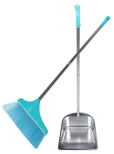 PERSELOSO Scopa Paletta Scopa Portatile Paletta per Casa e Ufficio Kit Pulizia e