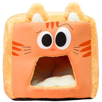 per gatti, tenda in peluche per il massimo comfort, morbido e caldo con rimovibile, cuccia per animali domestici per gatti, gattini, cani di piccola taglia, soggiorno, camera da