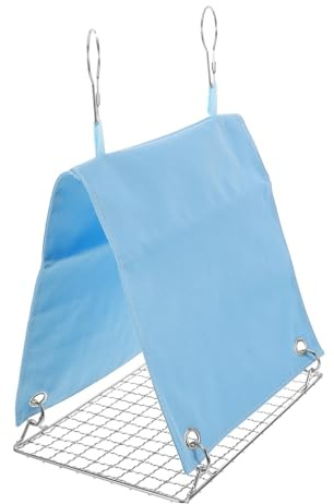 TOYANDONA Nid Suspendu pour Oiseaux avec Fond Câblé Hamac Respirant pour Perruches et Petits Oiseaux Design Compact et Hygiénique