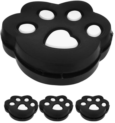 Healvian Smorzatori di Vibrazioni per Racchette da Tennis in Silicone Set da 4 Pezzi Piccoli Ammortizzatori Antivibrazione Leggeri e Portatili Accessori per Migliorare Controllo e
