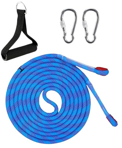 Pavsicgn Fune per Slitta | 400 Cm Regolabile Antiscivolo Con Moschettone - Set Trainaslitta Invernale per Bambini - Per Bambini Adulti Adolescenti Famiglia Triciclo e Piccole